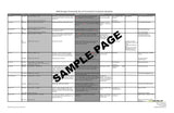 Sample Promotions Production Schedule