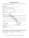 Student Ministry Medical Release Form