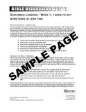 Suburban Legends Small Group Study Guides